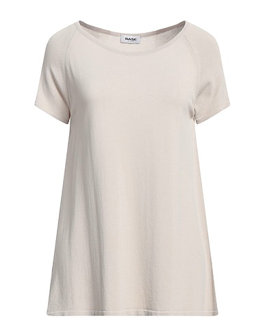 BASE MILANO Jumper Grey 80% Viscose, 20% Polyamide