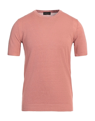 ROBERTO COLLINA Sweater Blush 100% Linen