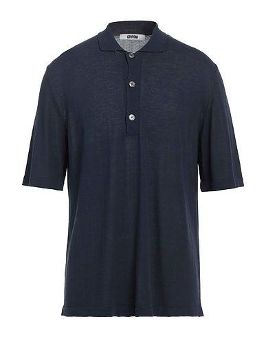 GRIFONI Sweater Navy 85% Cotton, 15% Silk