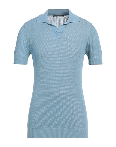 TAGLIATORE Pullover Blu chiaro 100% Cotone