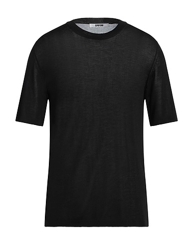 GRIFONI Jumper Black 100% Cupro