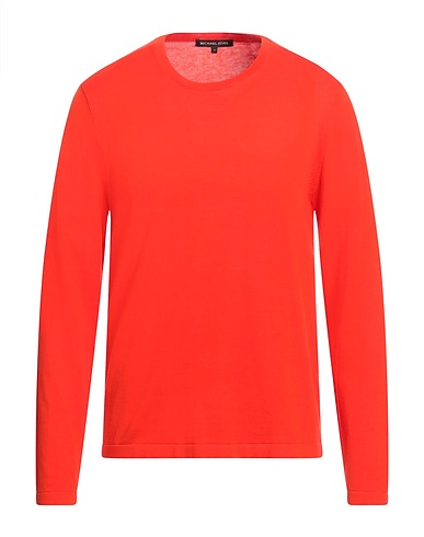 MICHAEL KORS MENS Jumper Orange 100% Cotton