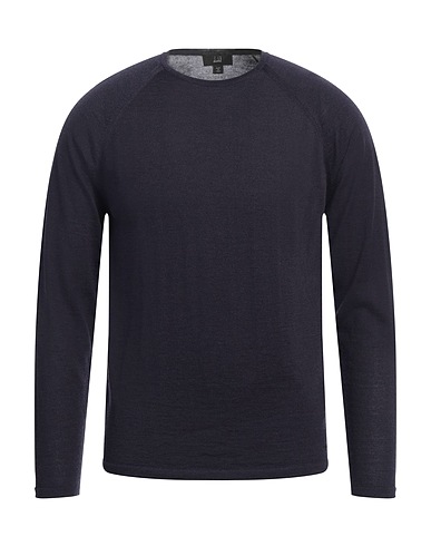 DUNHILL Cashmere blend Midnight blue 70% Cashmere, 30% Mulberry silk