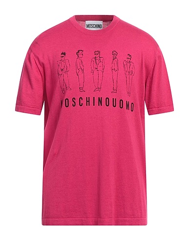 MOSCHINO Sweater Magenta 85% Cotton, 15% Cashmere