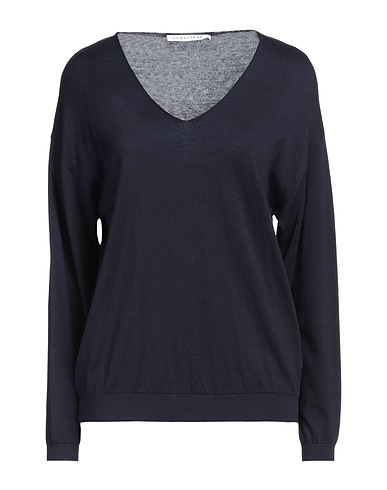 CARACTÈRE Jumper Midnight blue 55% Silk, 45% Cotton
