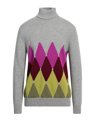 BALLANTYNE Kaschmirpullover  Grau 100% Kaschmir