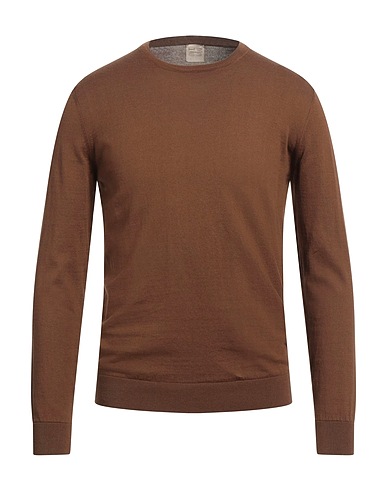 H953 Jumper Brown 100% Cotton