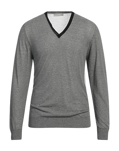 DANIELE FIESOLI Sweater Black 86% Viscose, 14% Polyamide