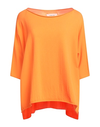 LIVIANA CONTI Jumper Orange 65% Viscose, 35% Polyamide