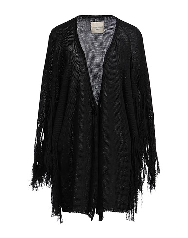 MARC POINT Cardigan Black 100% Cotton