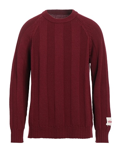LONGO Jumper Burgundy 40% Wool, 30% Viscose, 20% Polyamide, 10% Cashmere