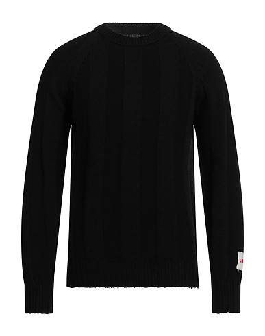 LONGO Sweater Black 40% Wool, 30% Viscose, 20% Polyamide, 10% Cashmere