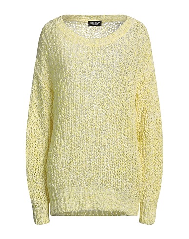 DONDUP Jumper Lime green 74% Cotton, 26% Polyamide