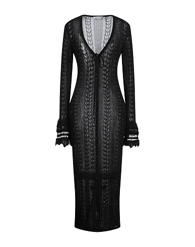 BLUMARINE Cardigan Black 70% Viscose, 30% Cotton