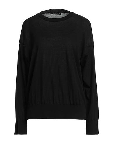 ICONA by KAOS Sweater Black 100% Cotton