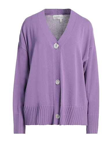 LOVELY by MAGLIFICIO DI VERONA Cardigan Lilac 88% Viscose, 12% Polyamide