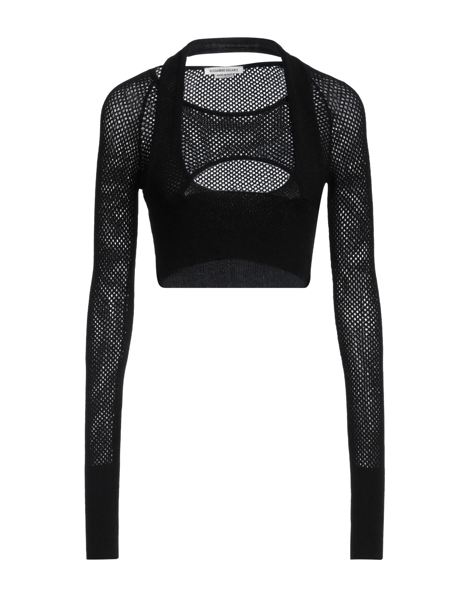 ALESSANDRO VIGILANTE 売れ筋商品|||アレッサンドロ ヴィジランテ Tシャツ トップス レディース T-shirts Black ALESSANDRO VIGILANTE | Black Women's Top | YOOX