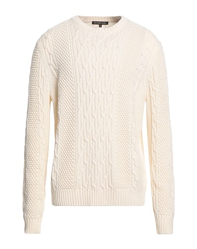 MICHAEL KORS MENS Jumper Ivory 45% Nylon, 30% Cotton, 25% Merino Wool