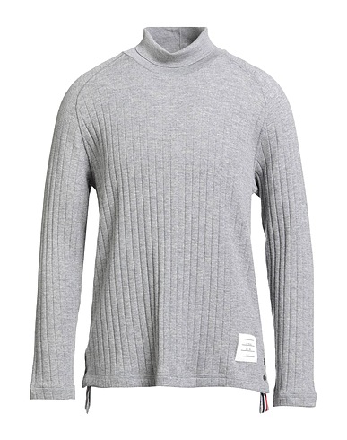 THOM BROWNE Polo neck Grey 100% Virgin Wool