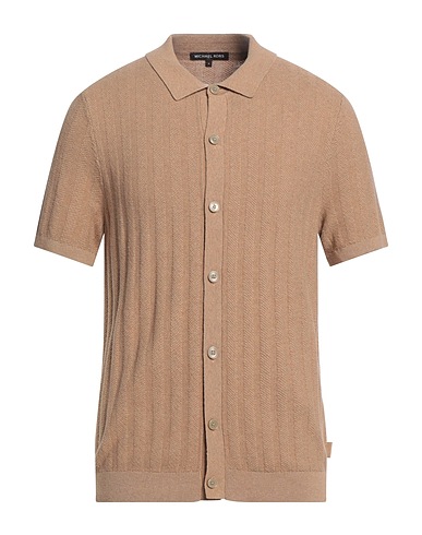 MICHAEL KORS MENS Cardigan Beige 90% Cotone, 10% Seta