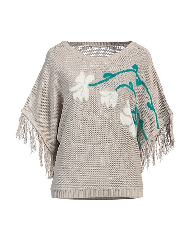 KANGRA Jumper Khaki 98% Cotton, 2% Acrylic