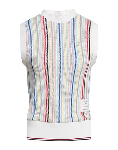 THOM BROWNE Jumper Off white 65% Viscose, 35% Polyamide
