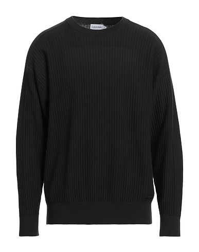 CALVIN KLEIN Jumper Black 100% Cotton