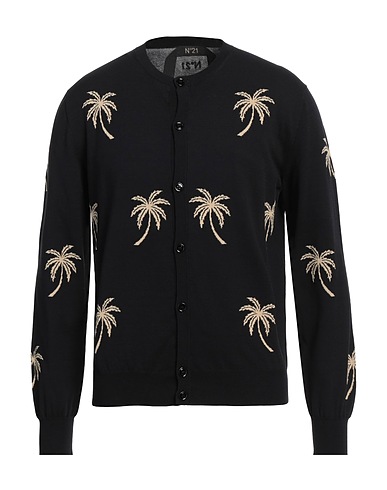 N°21 Cardigan Noir 100% Coton