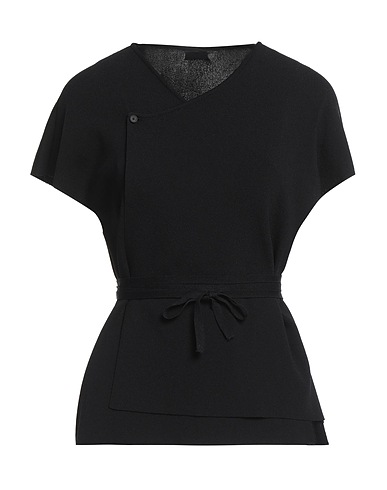 LIVIANA CONTI Cardigan Black 65% Viscose, 35% Polyamide