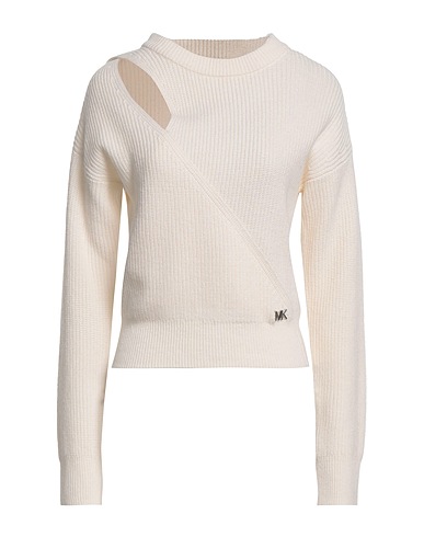 MICHAEL MICHAEL KORS Jumper White 47% Merino Wool, 38% Viscose, 10% Nylon, 5% Cashmere