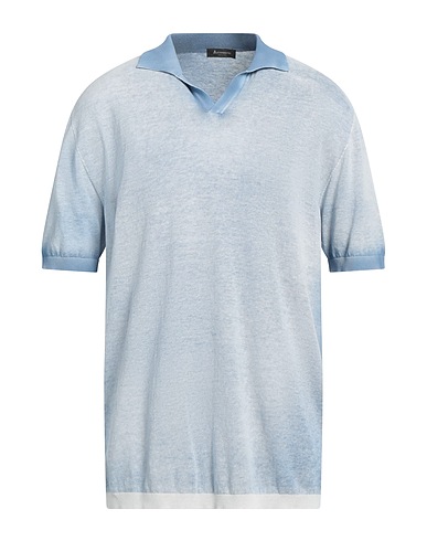 AROVESCIO Sweater Pastel blue 100% Cotton