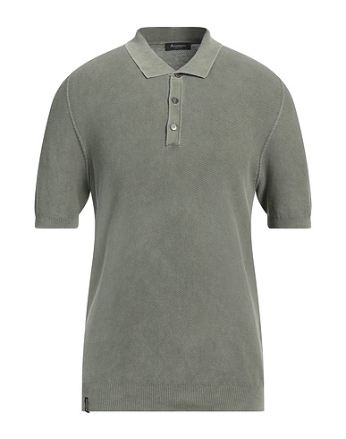 AROVESCIO Pullover Verde militare 100% Cotone