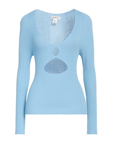 KONTATTO Pullover Blu chiaro 88% Viscosa, 12% PBT - Polibutilentereftalato