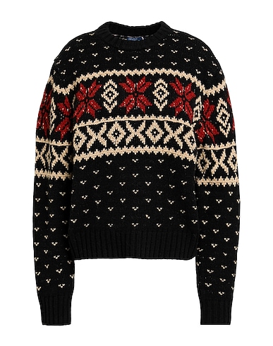 POLO RALPH LAUREN Pullover Snowflake-Motif Wool Crewneck Sweater
100% Laine