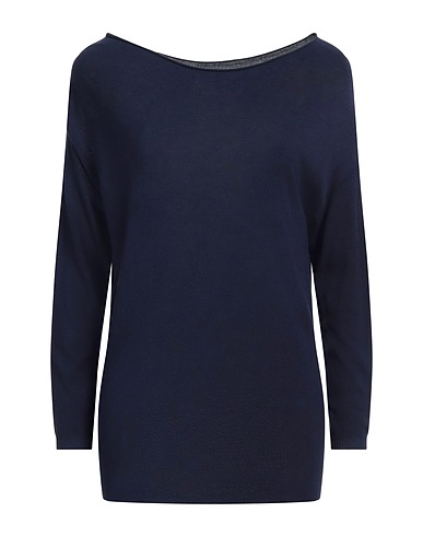 KONTATTO Pullover Blu notte 88% Viscosa, 12% PBT - Polibutilentereftalato