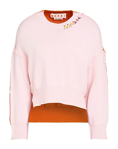 MARNI Jumper Pink 100% Virgin Wool
