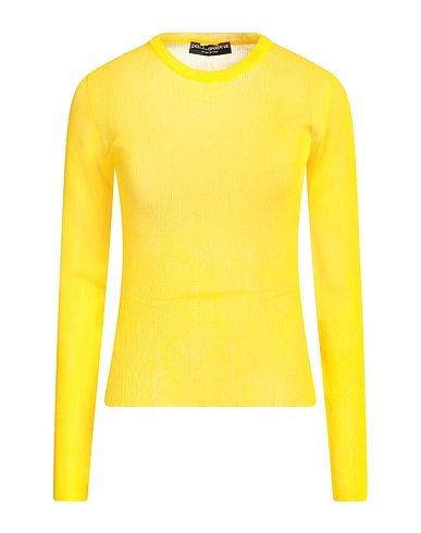 DOLCE&GABBANA Jumper Yellow 100% Polyester