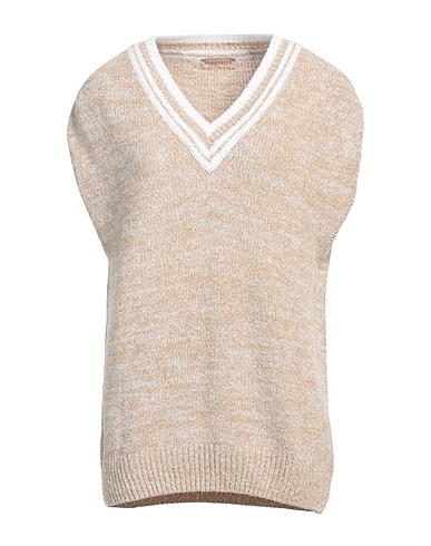 PUROTATTO Pullover Sabbia 65% Cotone, 35% Poliammide