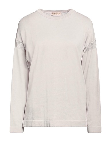 PUROTATTO Jumper Beige 100% Cotton