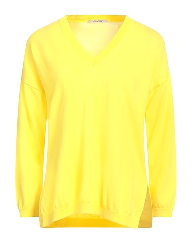 KANGRA Pullover Giallo 100% Cotone
