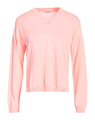 KANGRA Sweater Salmon pink 100% Cotton
