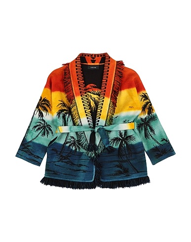 ALANUI Cardigan Orange 100% Virgin Wool