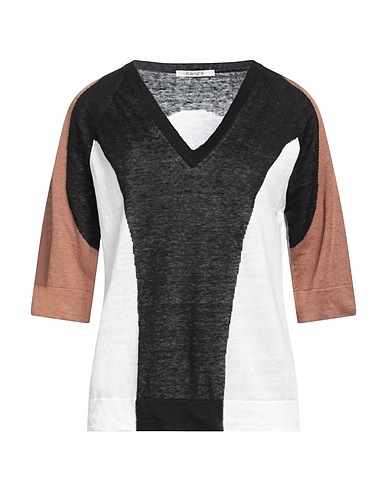KANGRA Sweater Black 100% Linen