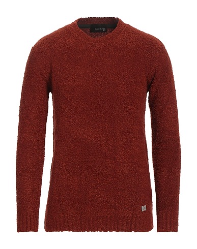 GUESS Jumper Rust 86% Acrylic, 14% Polyester