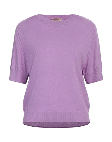 PUROTATTO Jumper Mauve 70% Silk, 30% Cashmere