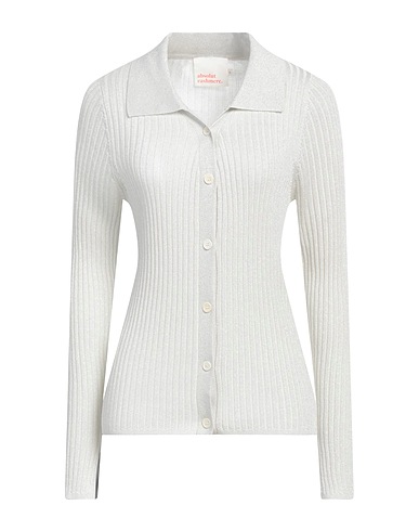 ABSOLUT CASHMERE カーディガン ライトグレー テンセル 65% / ポリエステル 15% / カシミヤ 12% / 金属繊維 8%