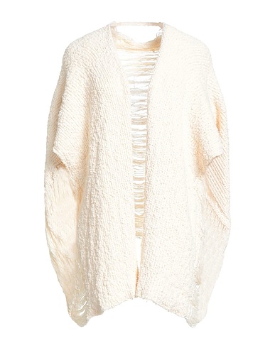LIVIANA CONTI Cardigan Cream 89% Cotton, 11% Polyamide