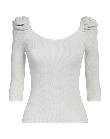 SUFÉ  Firenze Pullover Hellgrau 63% Viskose, 31% Polyamid, 6% Lurex®