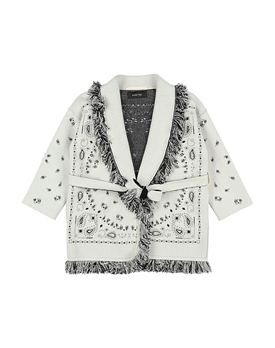 ALANUI Cardigan Grey 100% Virgin Wool