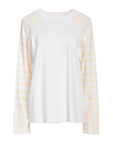 LIVIANA CONTI Jumper Ivory 65% Viscose, 35% Polyamide